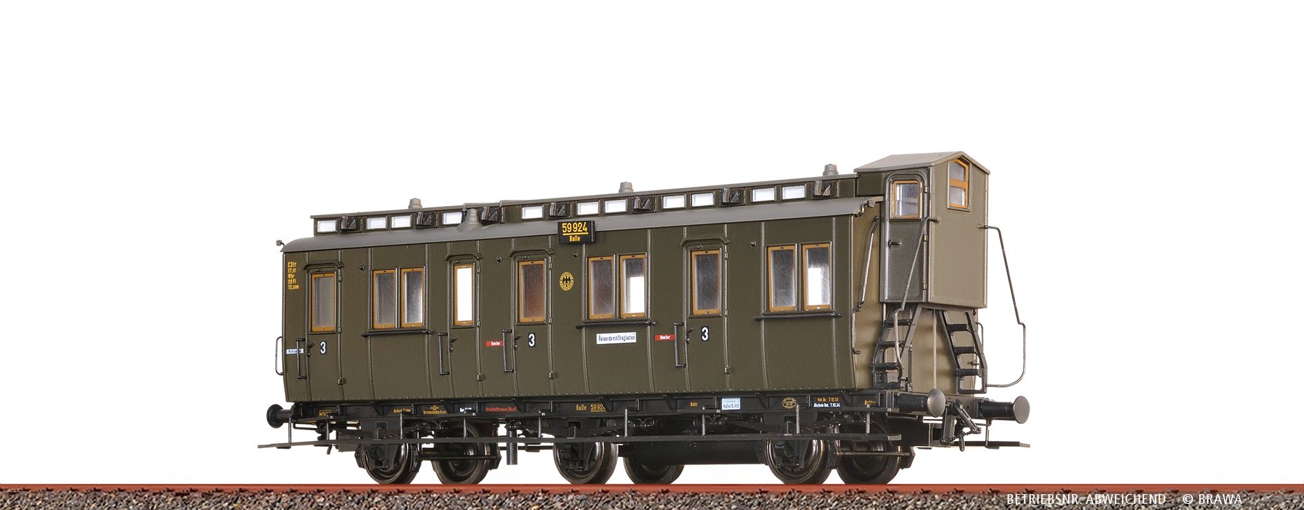 45494 Brawa - H0 PEW B3tr DRG, II - Spur H0