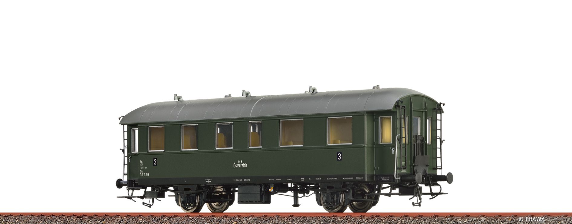 45536 Brawa - H0 PEW Cipi BB� IIIa - Spur H0