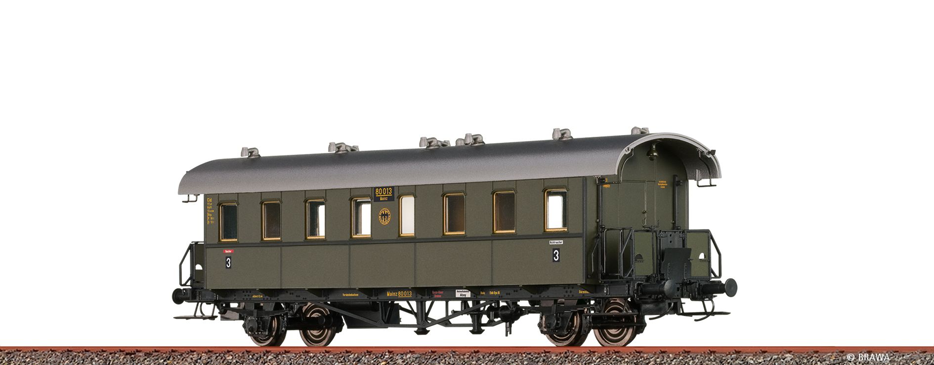 45767 Brawa - H0 PEW Cid DRG II - Spur H0