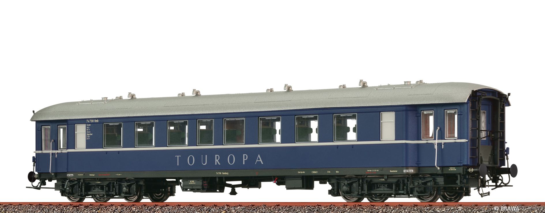 46200 Brawa - H0 PEW C4ywe DB III - Spur H0