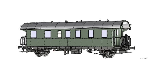 46721 Brawa - H0 Personenwagen B2mp CFL, III - Spur H0