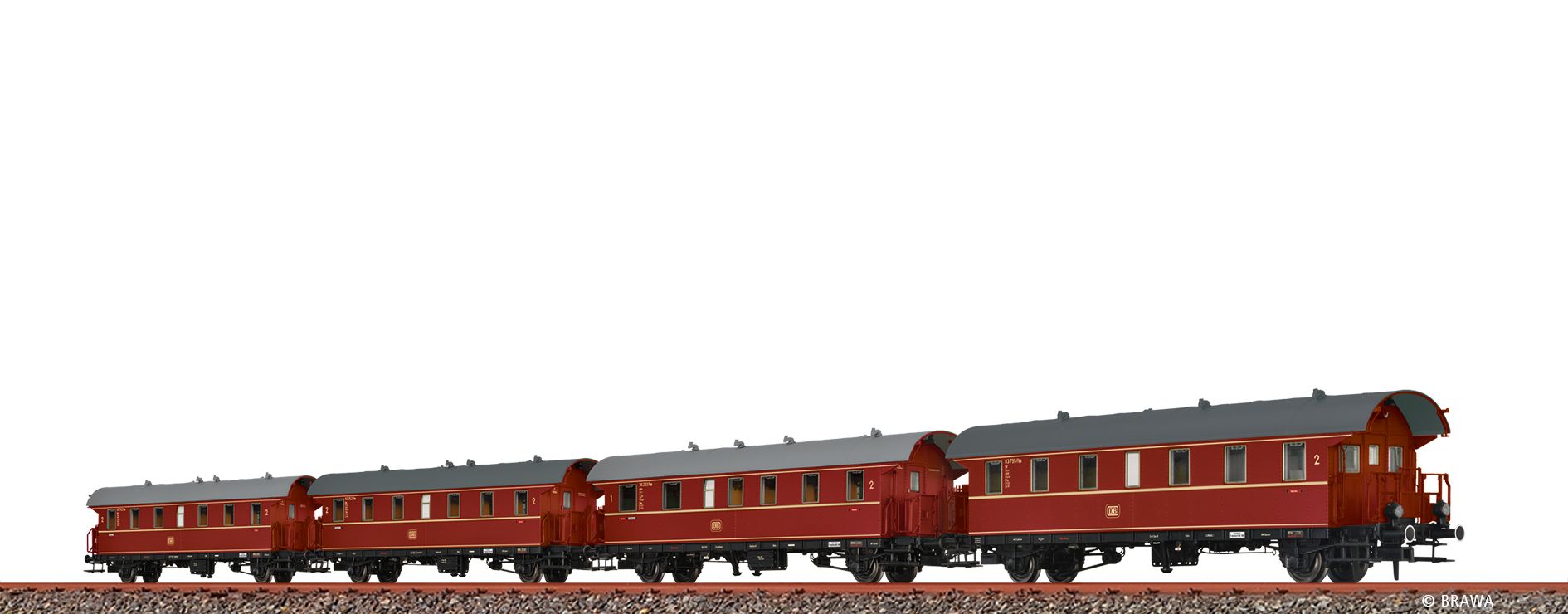 46785 Brawa - H0 PWG Set DB III - Spur H0