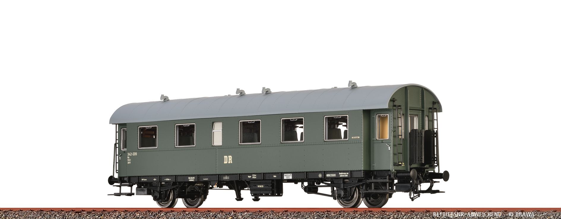 46804 Brawa - H0 PEW Bip DR III - Spur H0