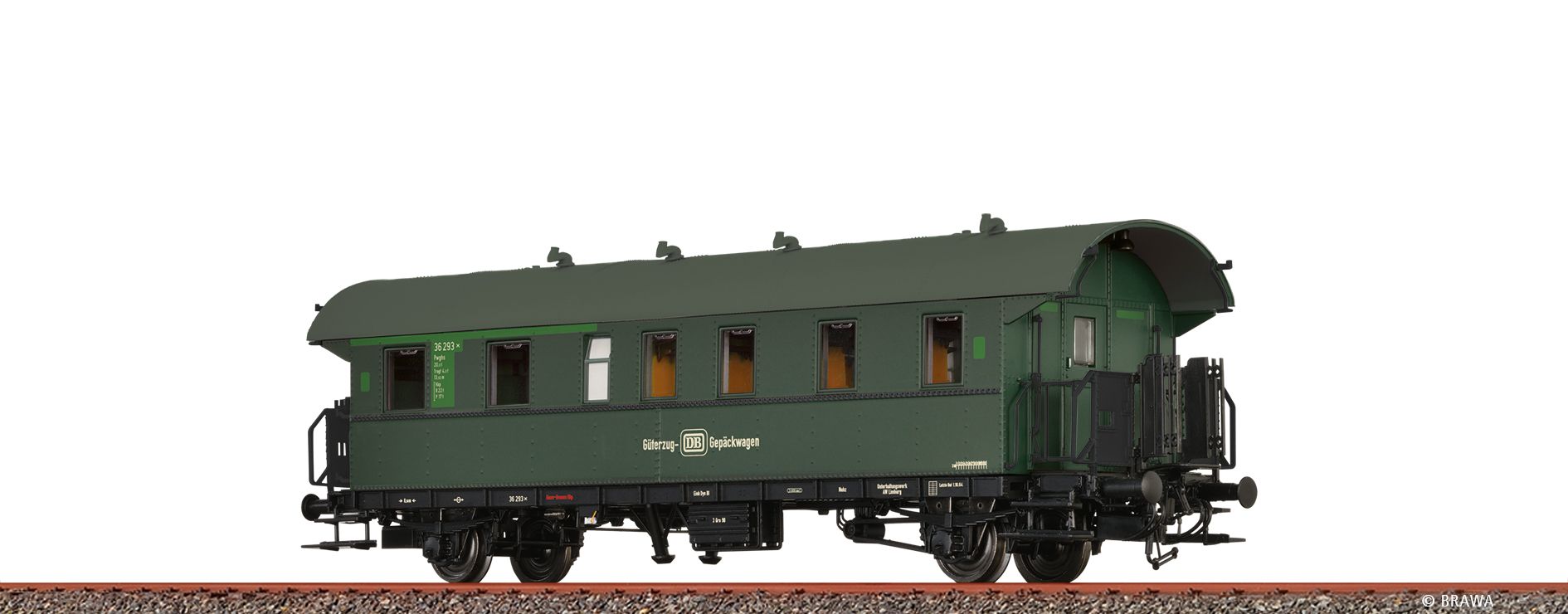 46830 Brawa - H0 PEW Pwghs DB III - Spur H0