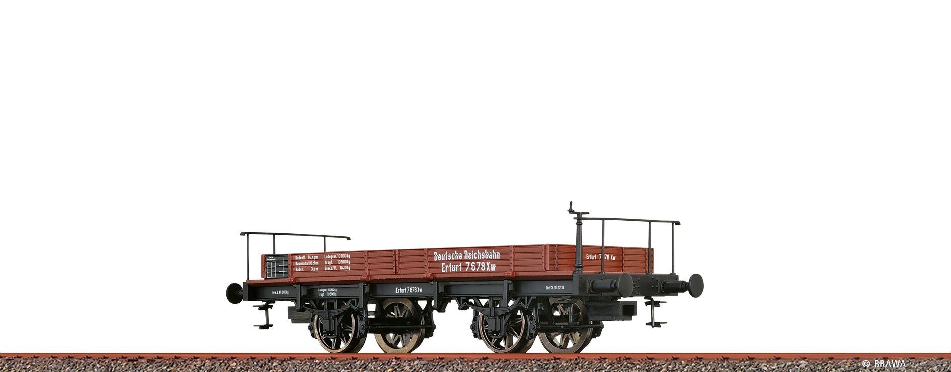 47736 Brawa - H0 G�W Xw DRG II - Spur H0