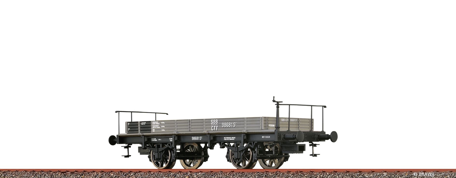 47737 Brawa - H0 G�W Sc SBB I - Spur H0