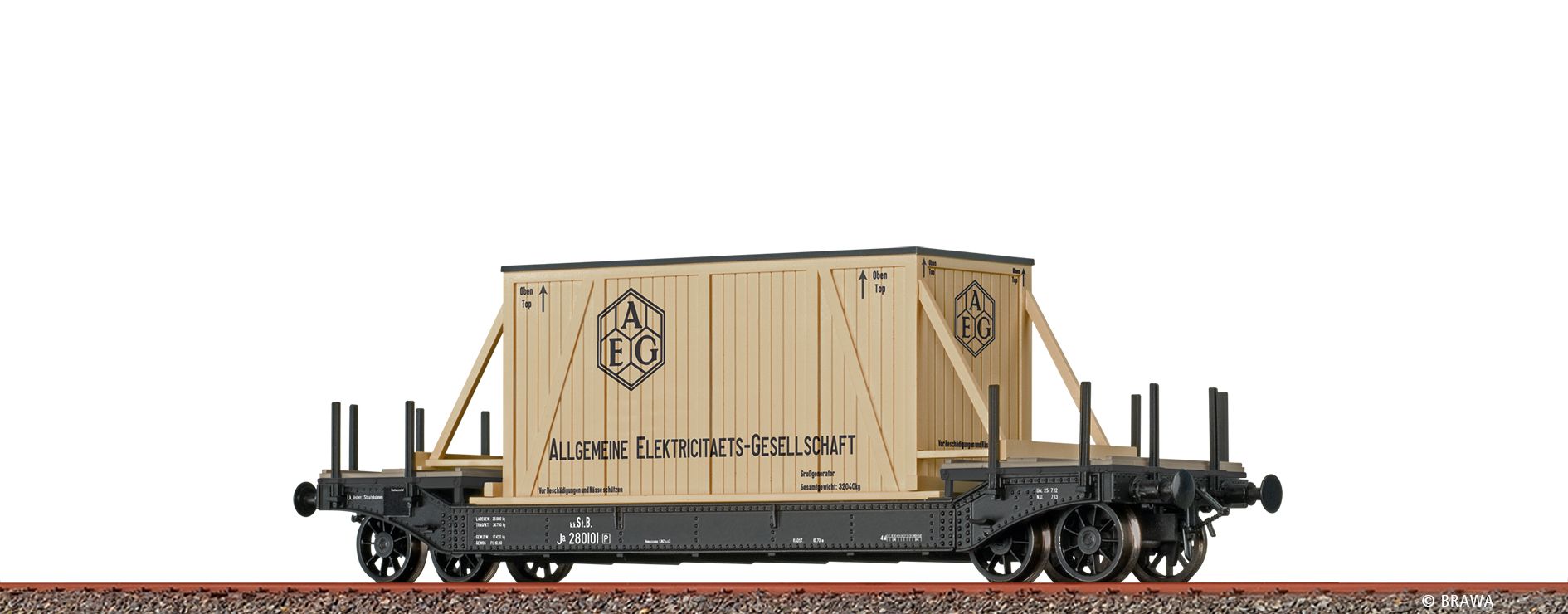 47916 Brawa - H0 G�W Ja kkStB I - Spur H0