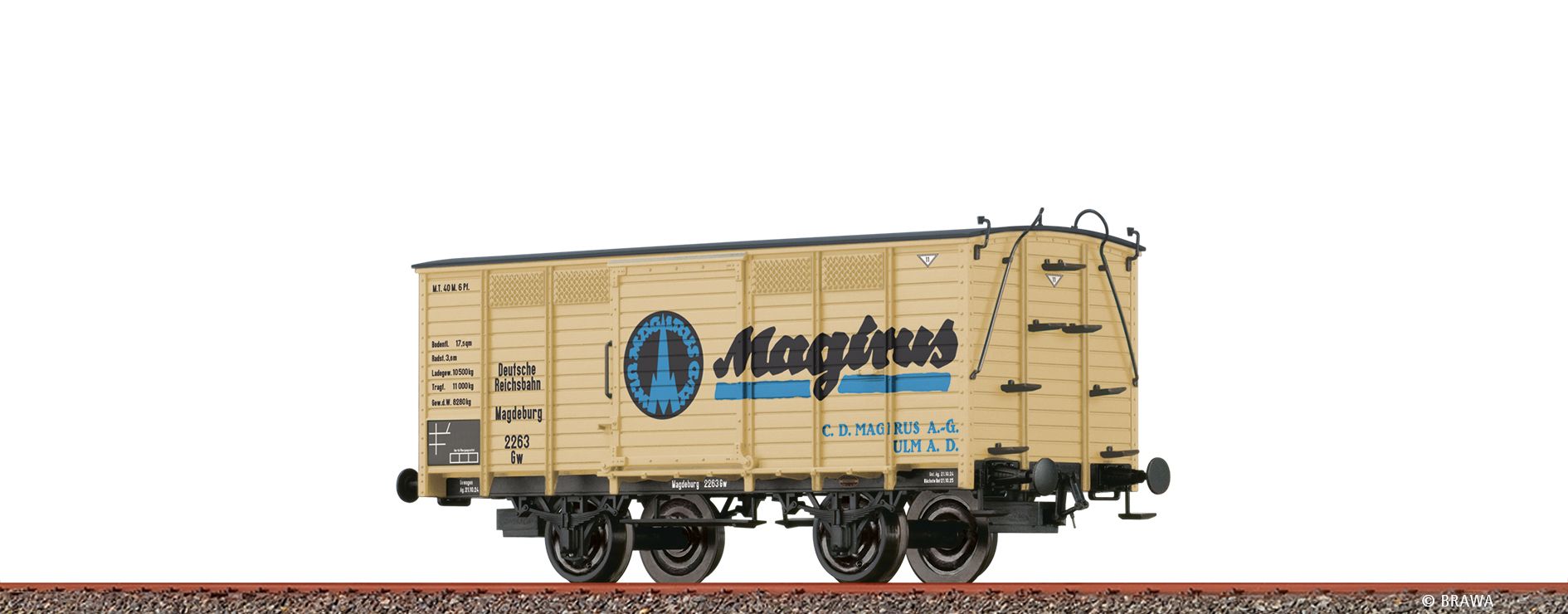 48048 Brawa - H0 G�W G DRG II - Spur H0