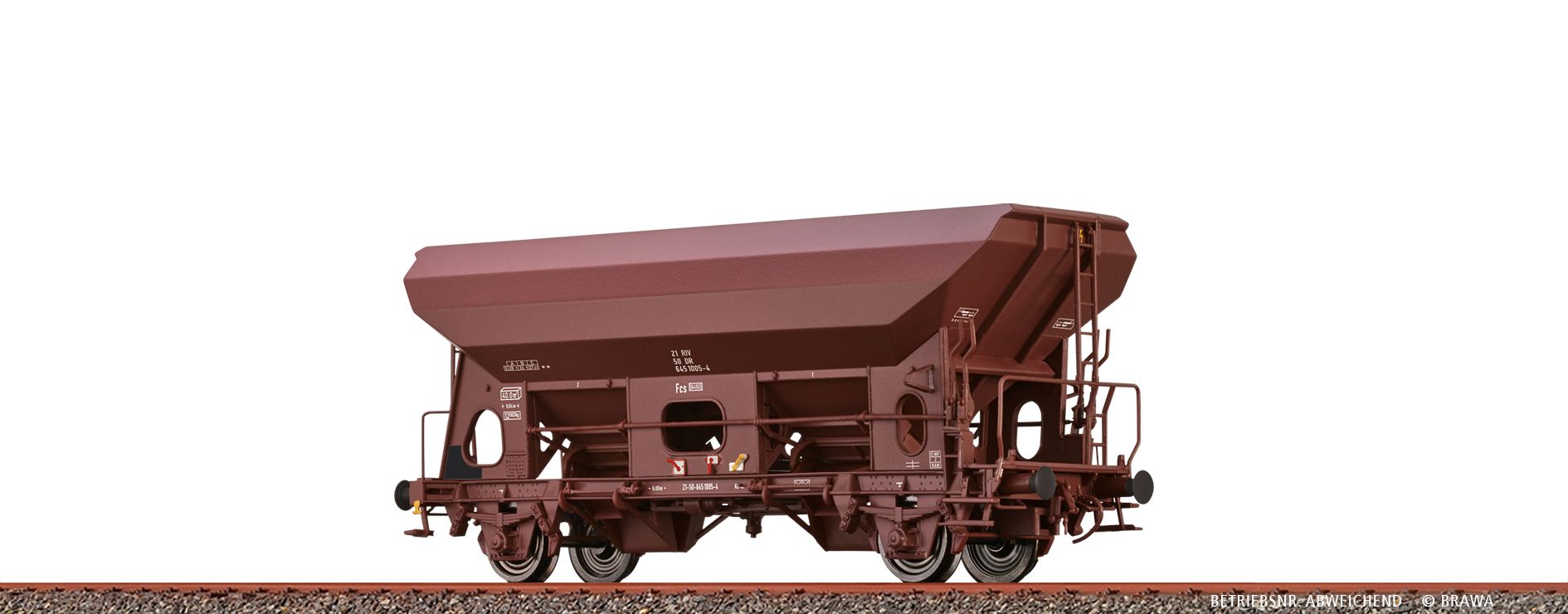 H0 Offener Güterwagen Fcs [6450] DR, Epoche IV