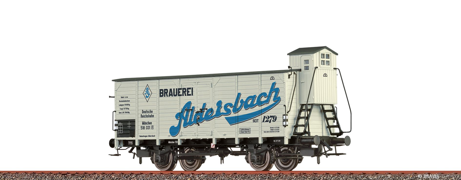49814 Brawa - H0 G�W DRG II Aldersbach - Spur H0