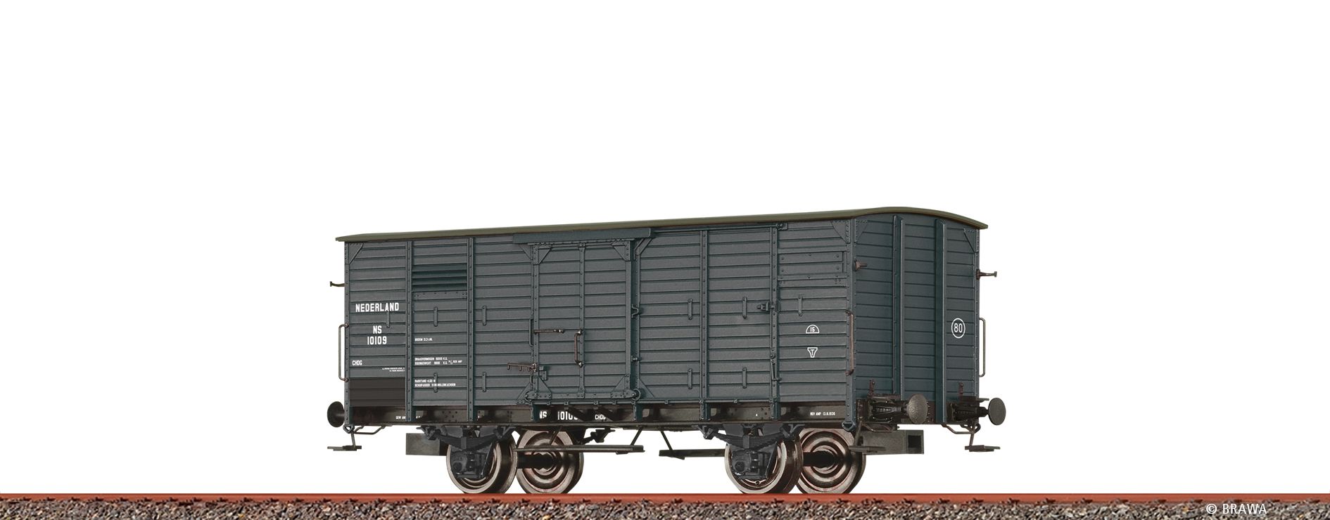 49889 Brawa - H0 G�W CHDG NS II - Spur H0