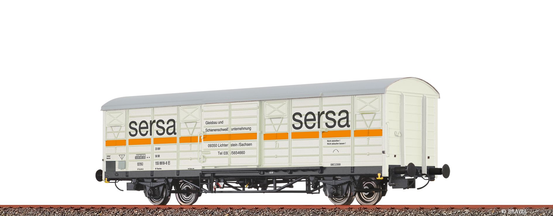 49924 Brawa - H0 G�W Gbs Sersa V - Spur H0
