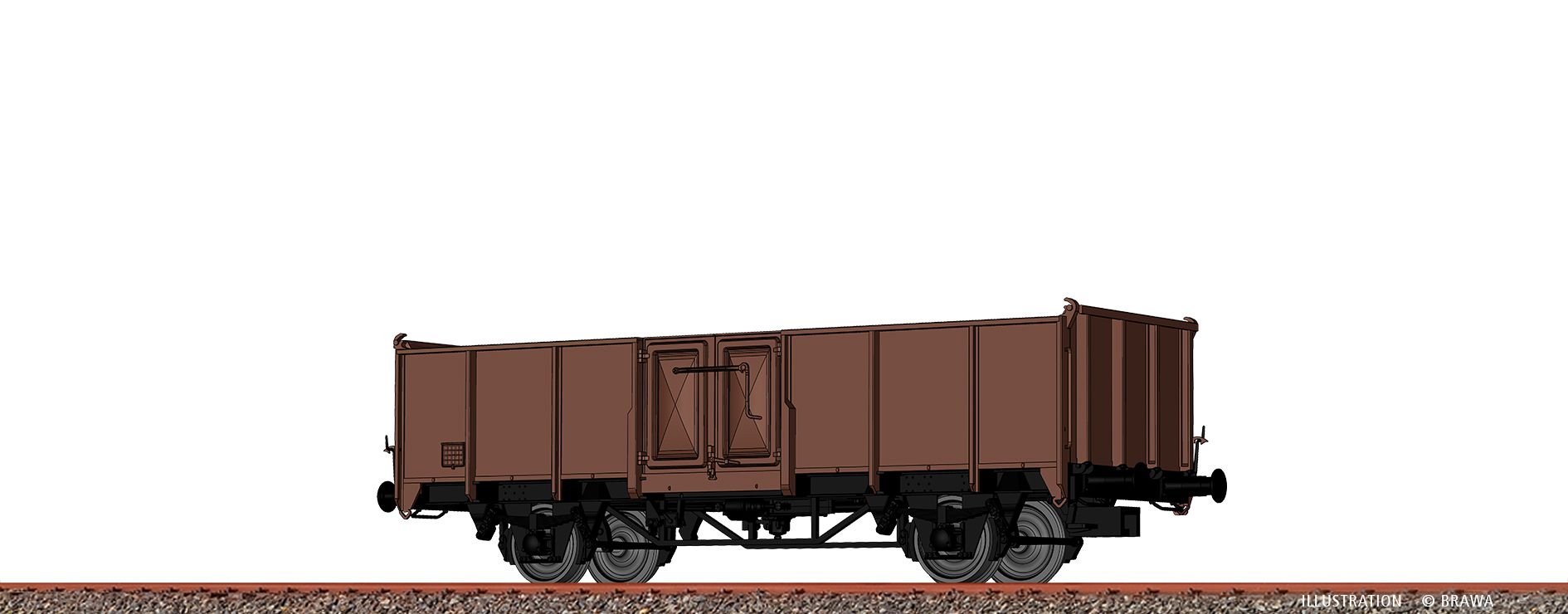 50073 Brawa - H0 G�W Omm �BB III - Spur H0
