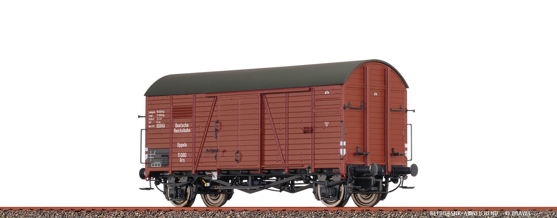 50647 Brawa - H0 G�W Grs DRG II - Spur H0