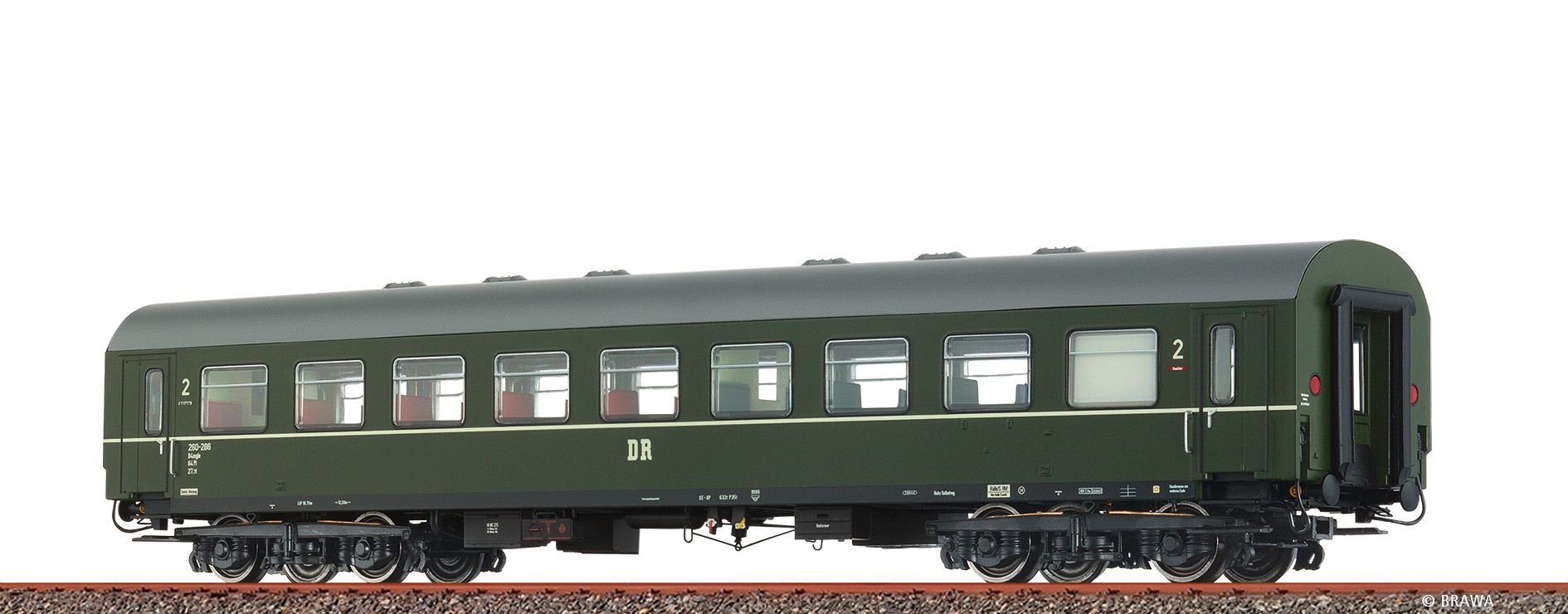 50809 Brawa - H0 PEW B4mgl DR III - Spur H0