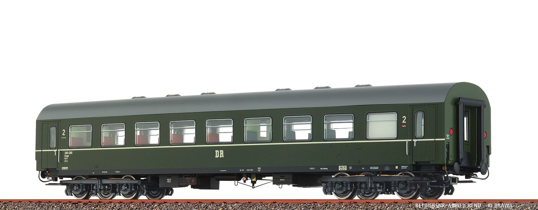 50810 Brawa - H0 PEW B4mgl DR III - Spur H0