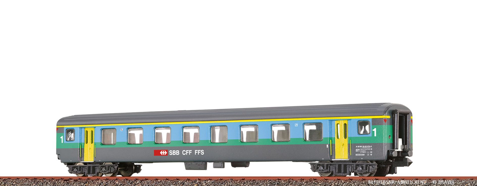 65241 Brawa - N PEW A SBB IV - Spur N