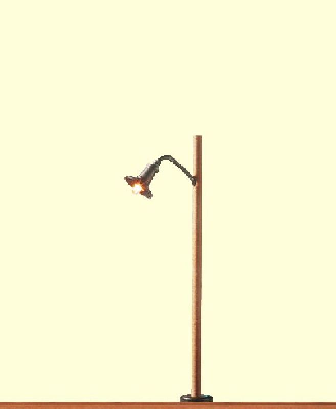 84061 Brawa - H0 LED-Holzmastleuchte Stecks., einzeln - Spur H0