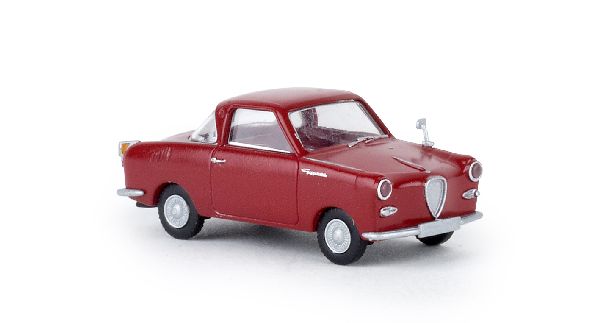 27854 Brekina - Glas Goggomobil Coupe dunkelrot, - 1:87