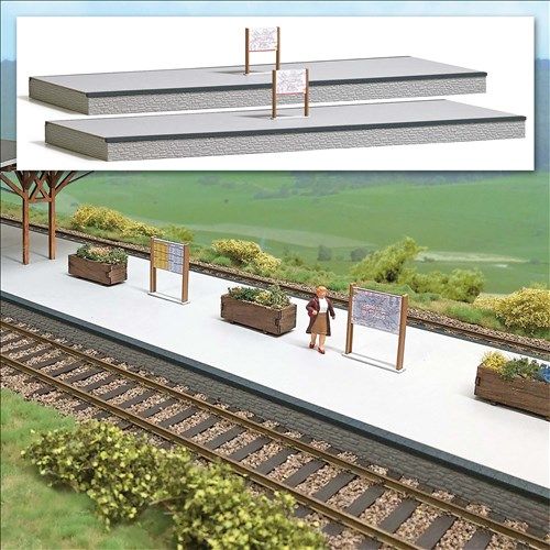 10003 Busch - 2 Bahnsteige Spur 0 - Spur 0