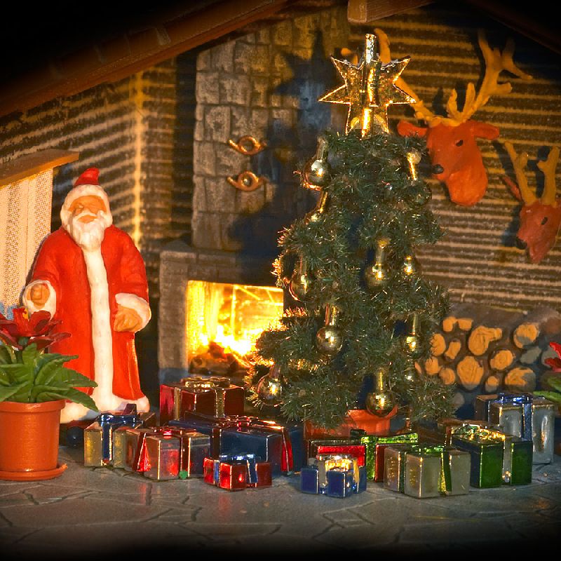 1140 Busch - Weihnachtsgeschenke-Set H0 - Spur H0