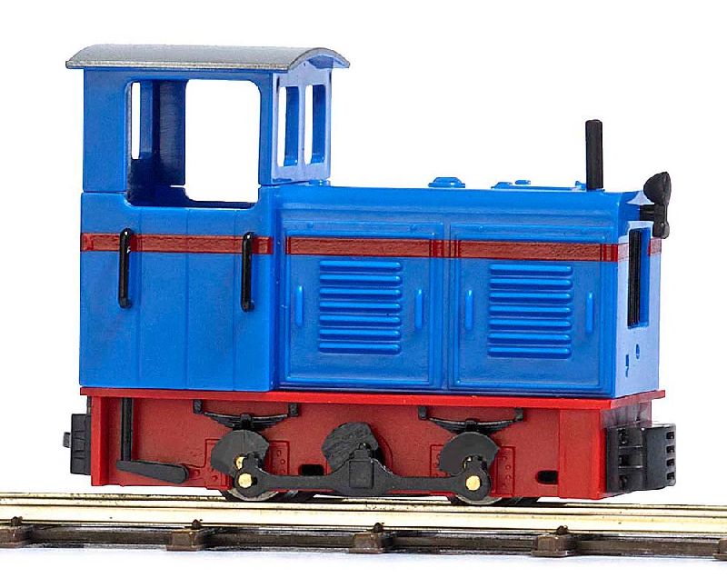 12122 Busch - LKM Ns 2f,Blau/Rot H0f - Spur H0f