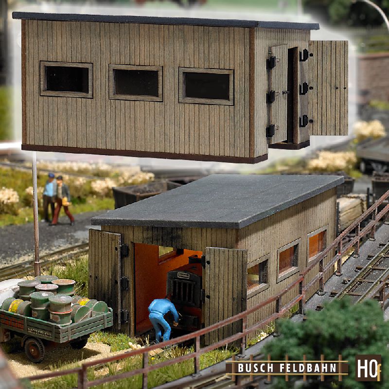 12380 Busch - Lokschuppen H0f - Spur H0f