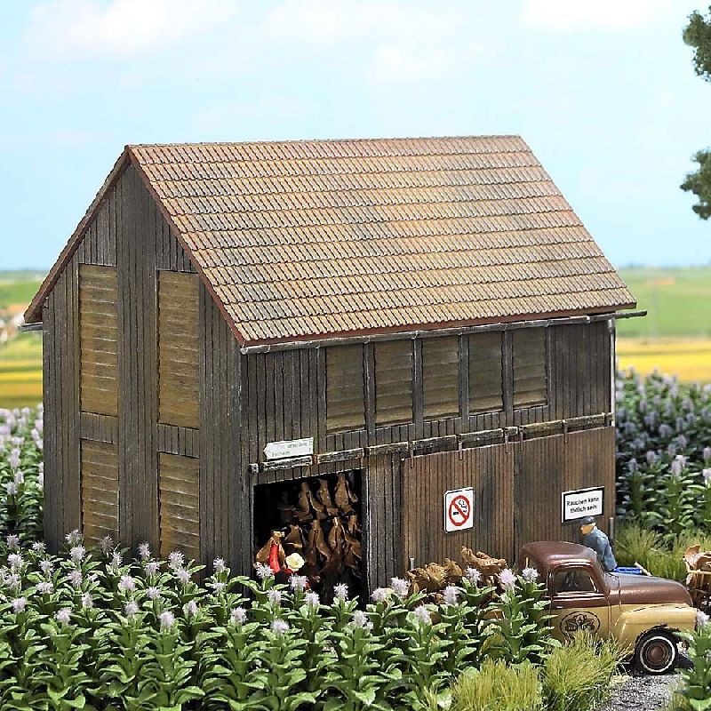 1402 Busch - Tabakscheune H0 - Spur H0