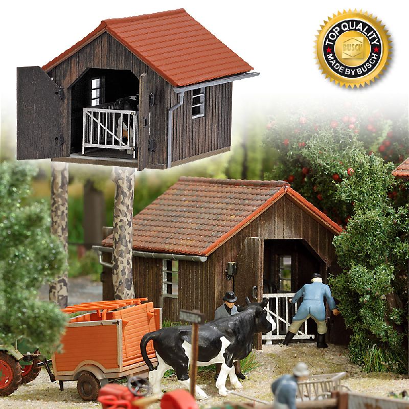 1517 Busch - Viehwaage H0 - Spur H0