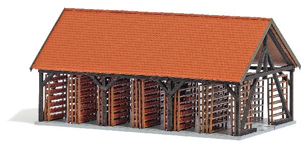 1551 Busch - Trockenschuppen H0 - Spur H0