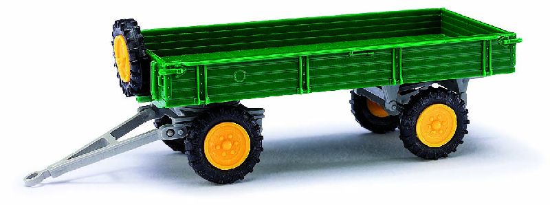 210010208 Busch - Anh�nger T4 gr�n+gelbe Felgen - 1:87