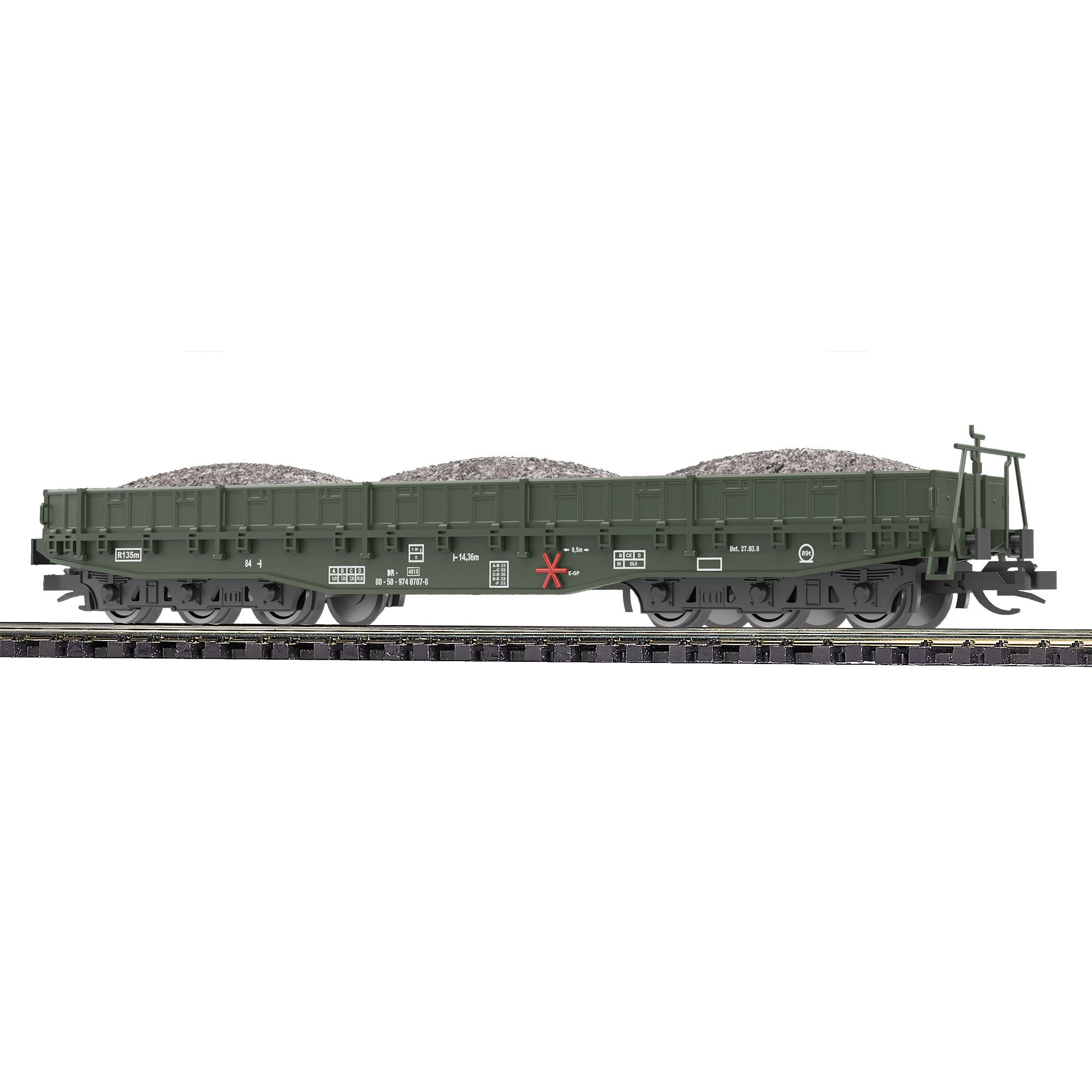 31187 Busch - Flachwagen Samm 4818 Schotter - Spur TT