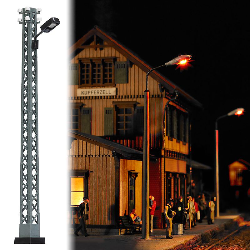 4130 Busch - Gittermast-Lampe H0 - Spur H0