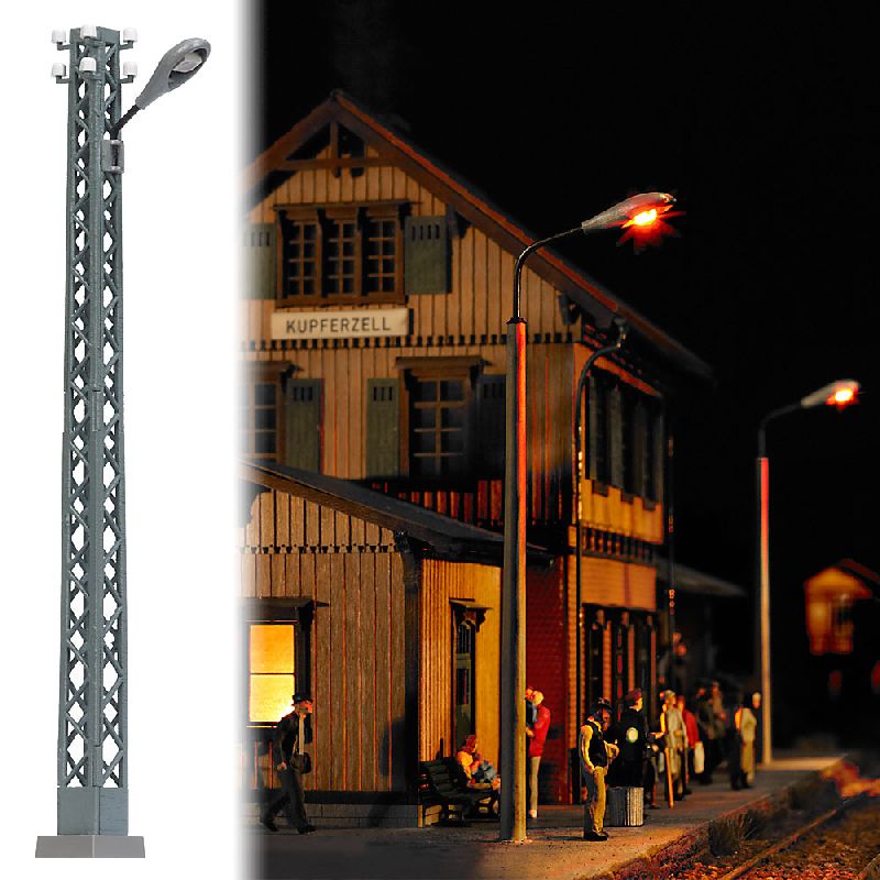 4131 Busch - Gittermast-Lampe (LBL) H0 - Spur H0