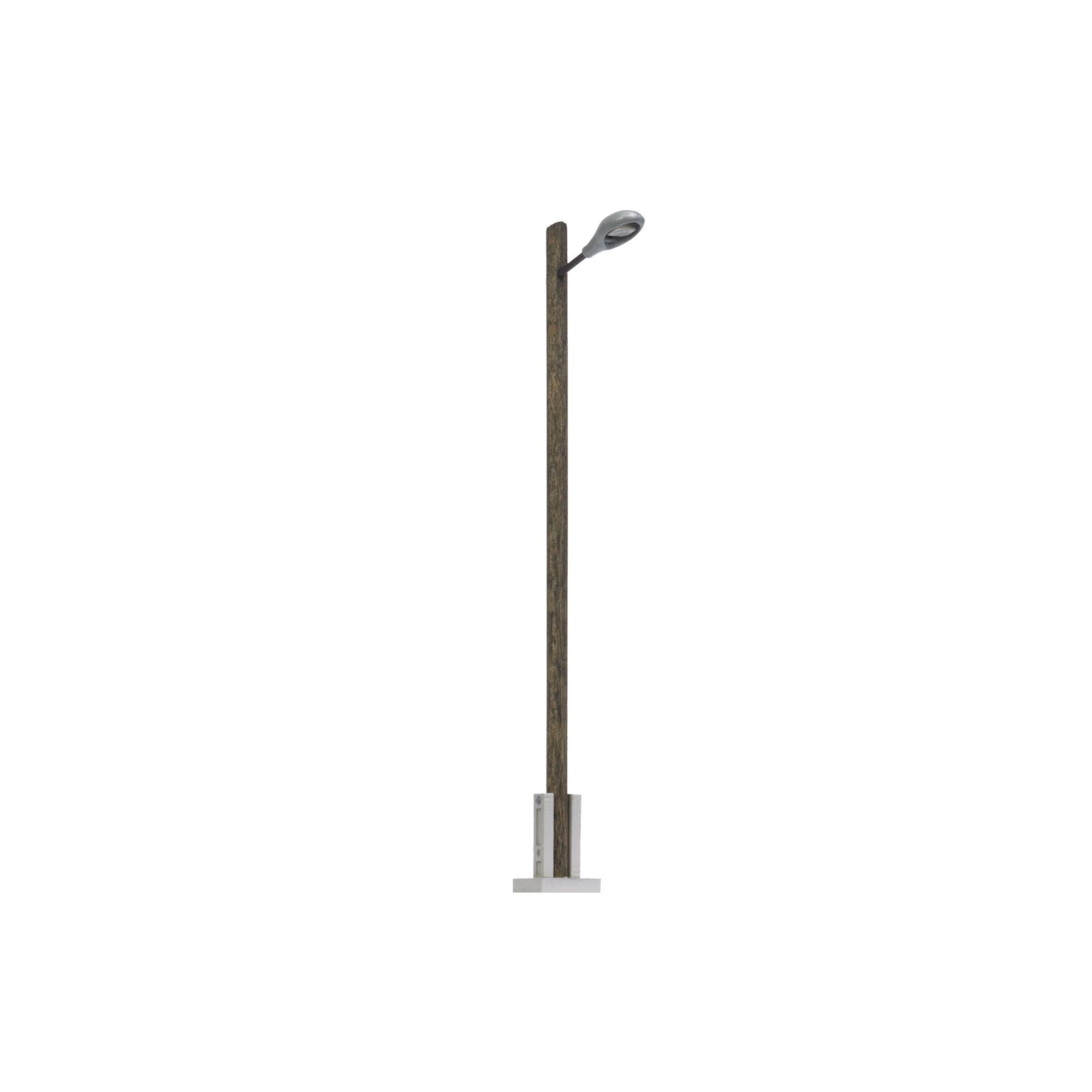 4134 Busch - Lampe mit Holzmast H0 - Spur H0