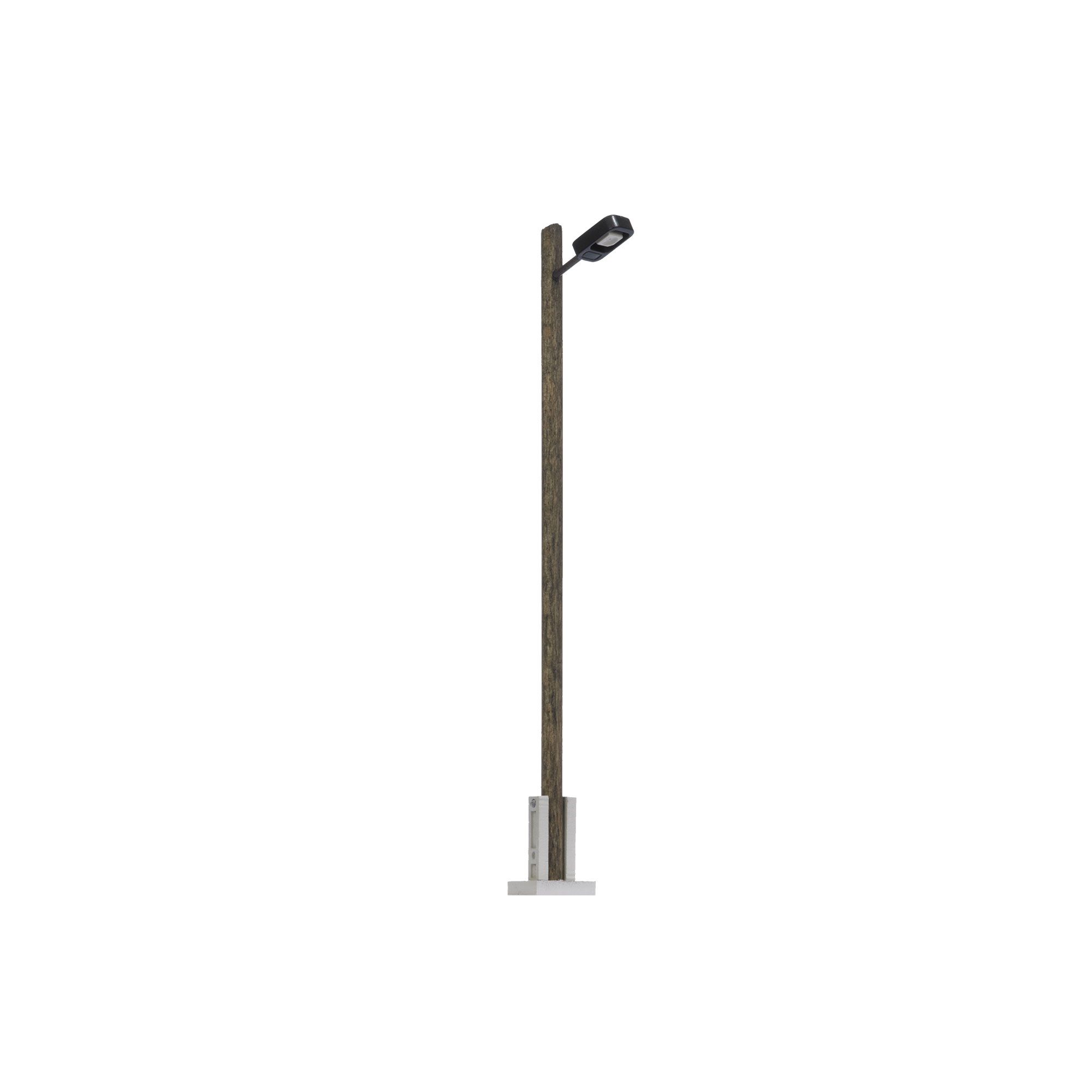 4159 Busch - Lampe mit Holzmast H0 - Spur H0