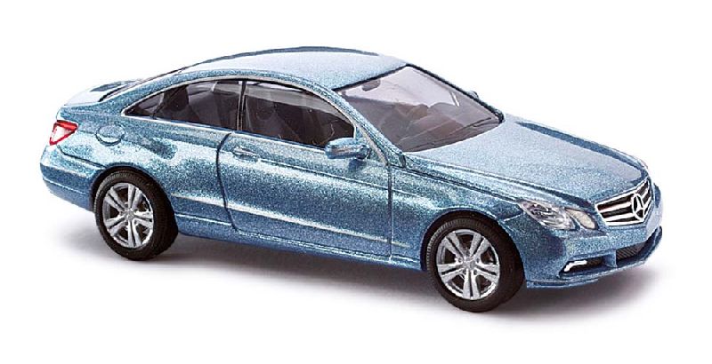 41655 Busch - Mercedes E Coupe �CMD� hblau - 1:87