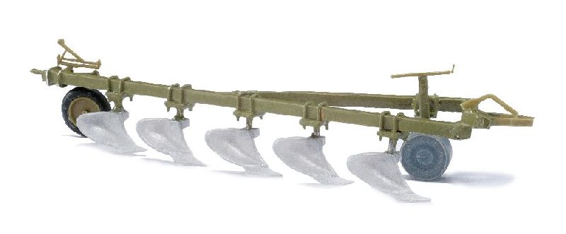 42850 Busch - Aufsattel-Beetpflug B200 gr�n - 1:87