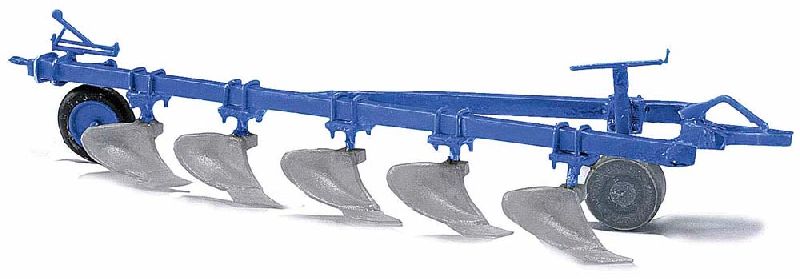 42851 Busch - Aufsattel-Beetpflug B200 blau - 1:87