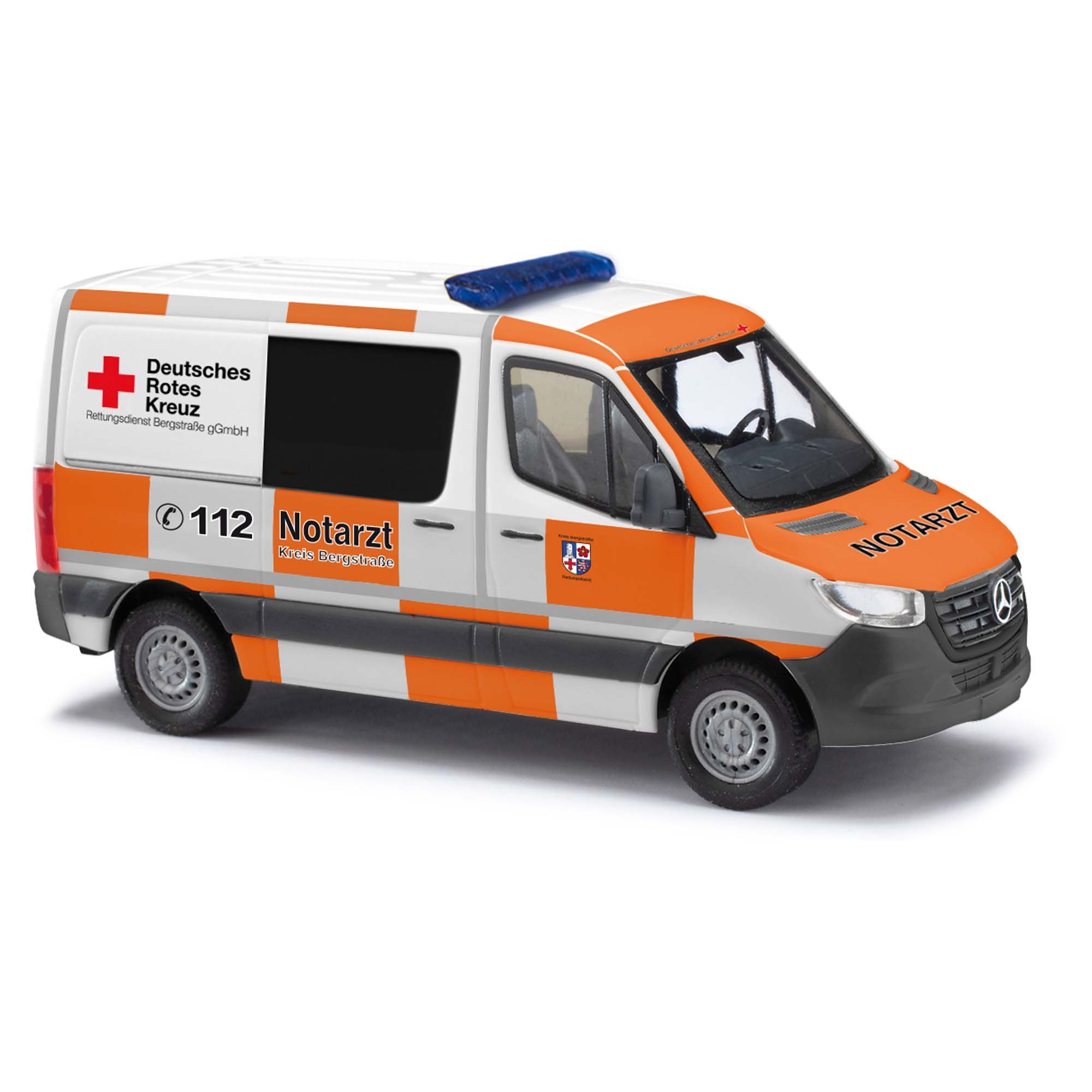 53450 Busch - Mercedes Sprinter kurz, DRK N - 1:87