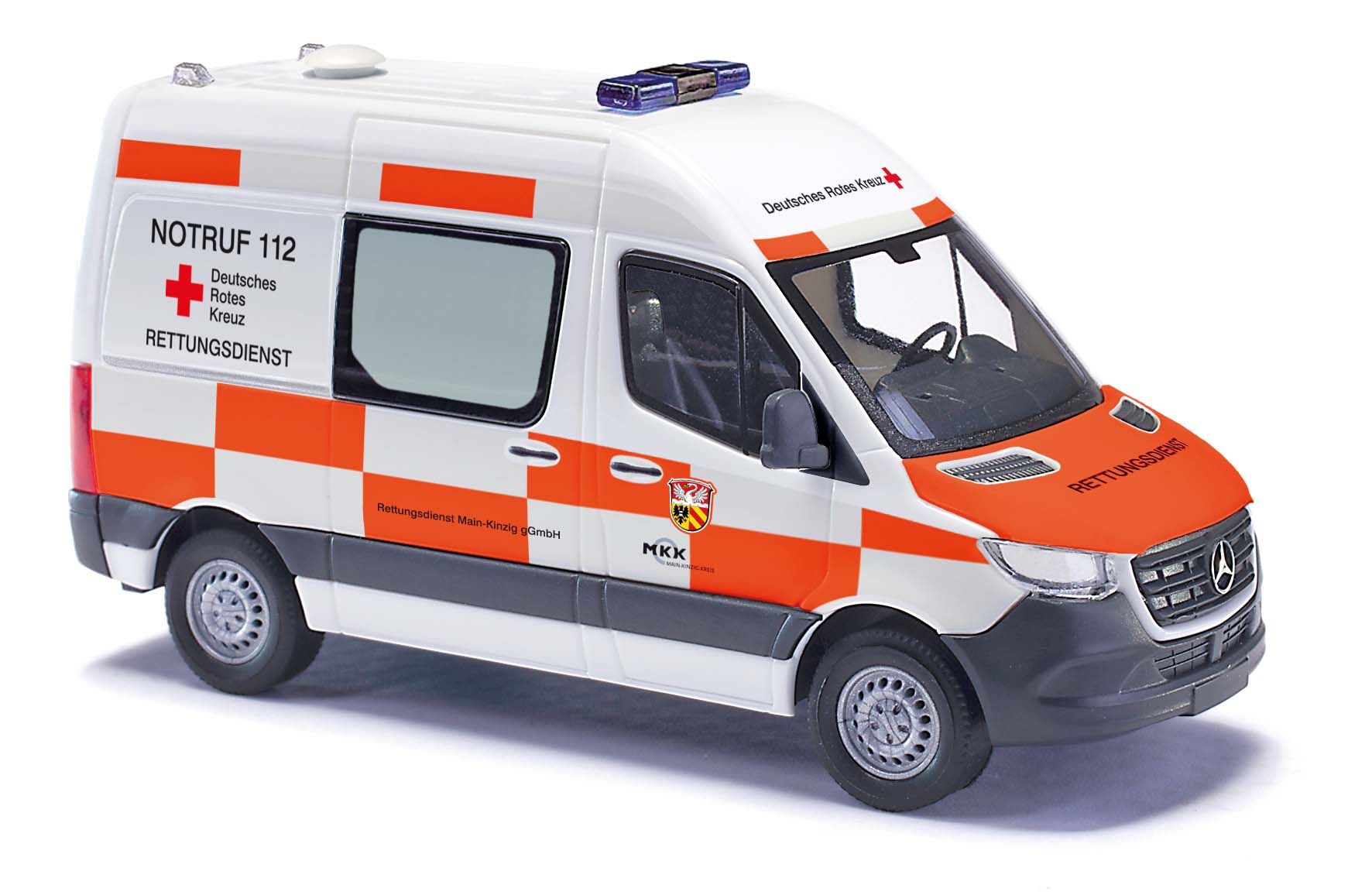 54005 Busch - Mercedes Sprinter kurz, DRK M - 1:87