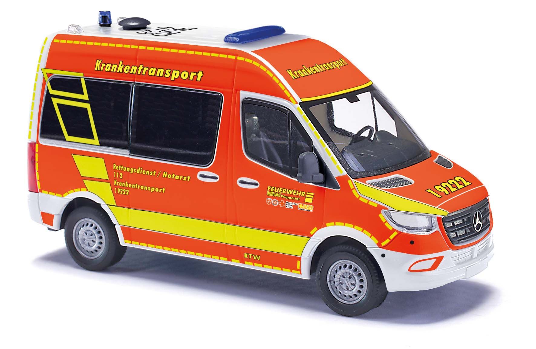 54056 Busch - Mercedes Sprinter kurz, FW Wu - 1:87