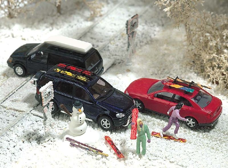 6004 Busch - Winter-Set H0 - Spur H0