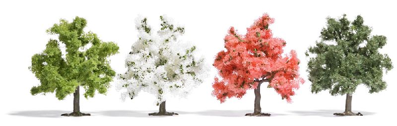 6841 Busch - 4 Obstb�ume (75) H0 - Spur H0