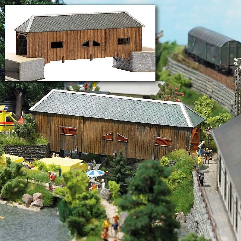 8220 Busch - Holzbr�cke N - Spur N