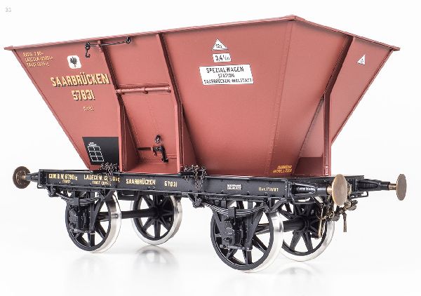 ohne Bremse, mit Korbpuffer, mit Speichenräder