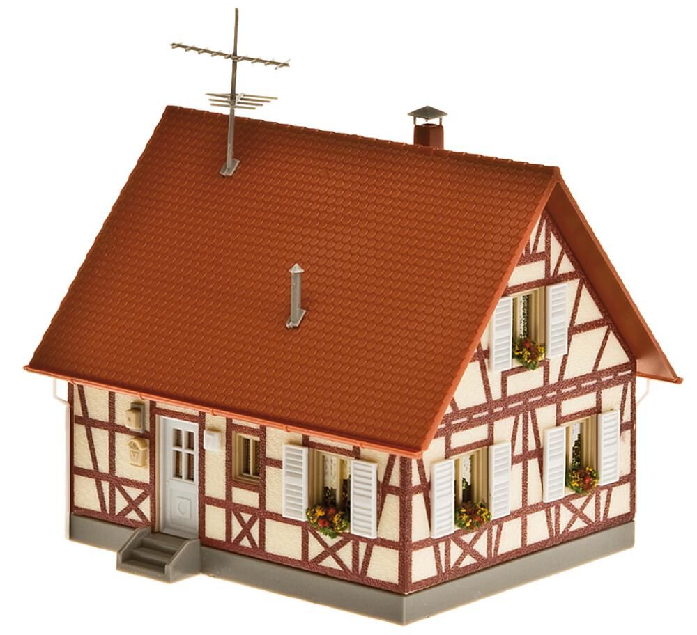 130222 Faller - Einfamilienhaus mit Fachwerk - Spur H0