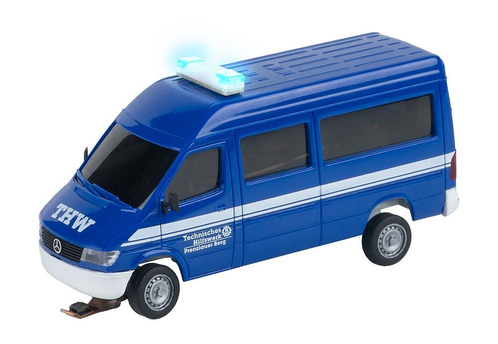 161427 Faller - MB Sprinter THW mit Blaulicht - Spur H0
