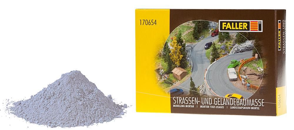 170654 Faller - Stra�en- und Gel�ndebau-Spach - allgemein