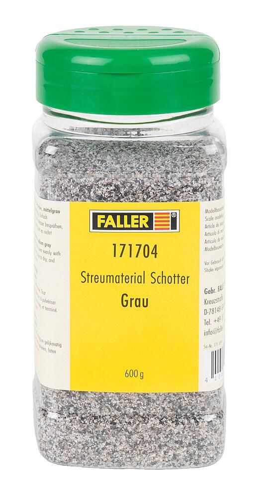 171704 Faller - Streumaterial Schotter, grau, - allgemein